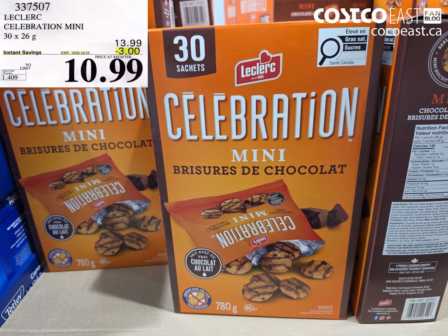 337507 LECLERC CELEBRATION MINI 30 X 26 G ($3.00 INSTANT SAVINGS EXPIRES ON 2026-10-25) $10.99