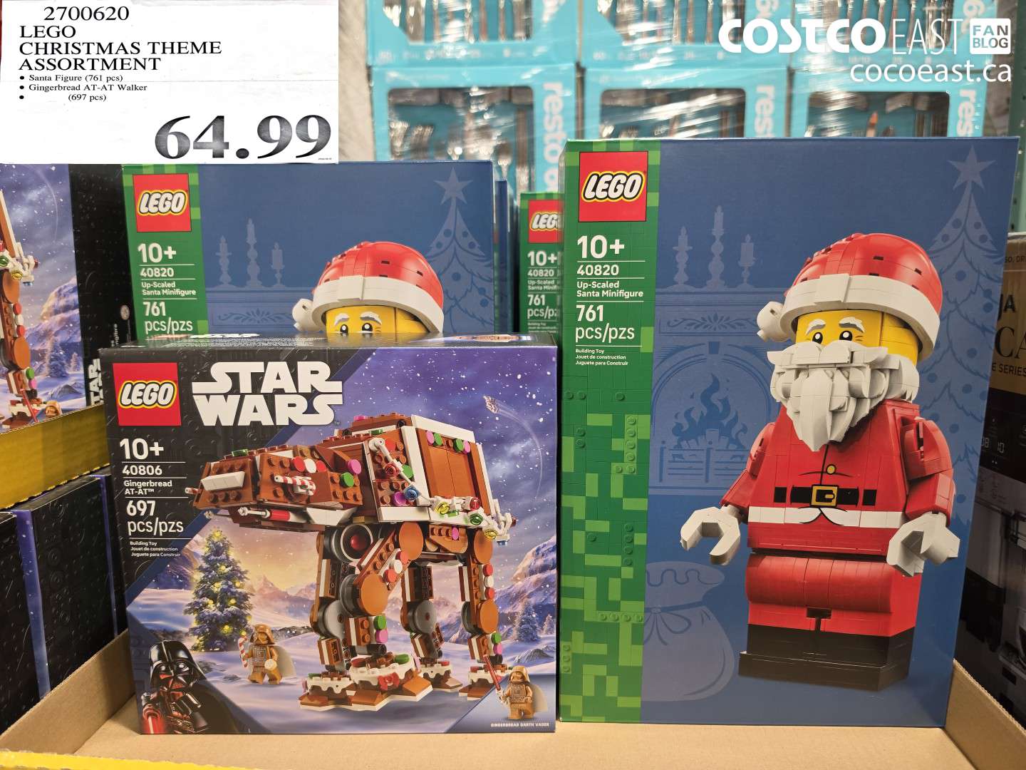 2700620 LEGO CHRISTMAS THEME ASSORTMENT $64.99