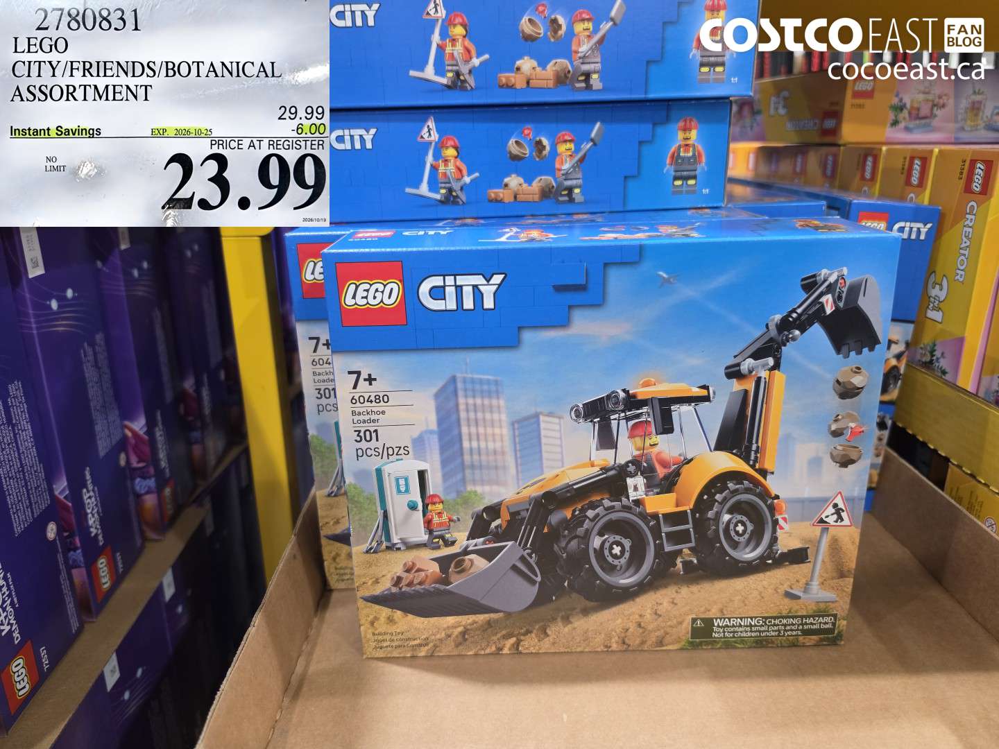 2780831 LEGO CITY/FRIENDS/BOTANICAL ASSORTMENT ($6.00 INSTANT SAVINGS EXPIRES ON 2026-10-25) $23.99