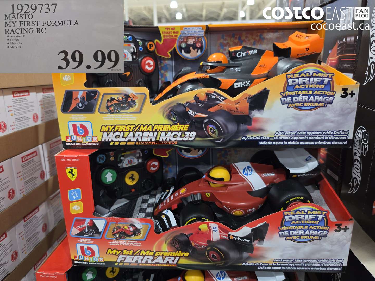 1929737 MAISTO MY FIRST FORMULA RACING RC $39.99