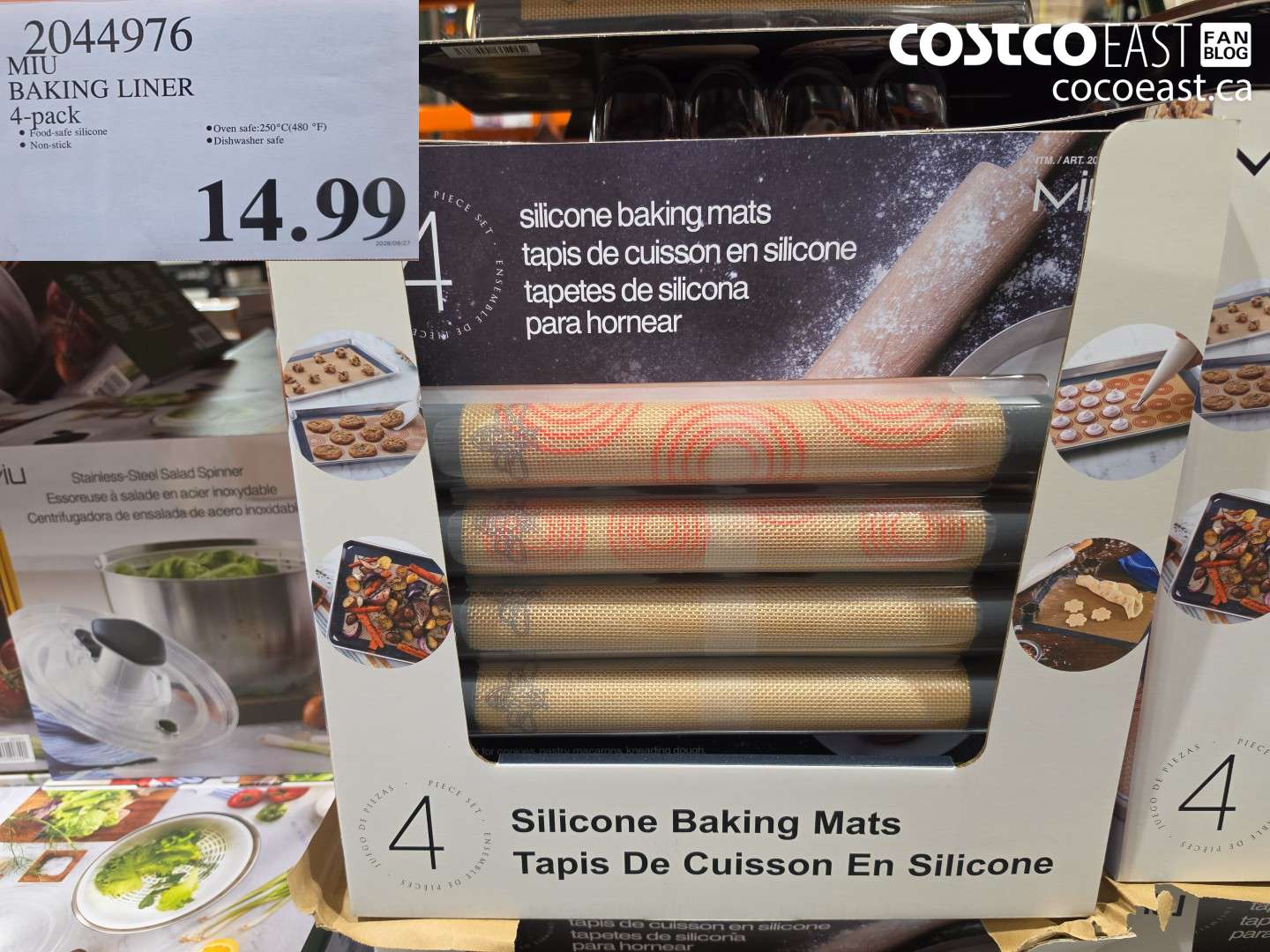 2044976 MIU BAKING LINER 4-PACK $14.99