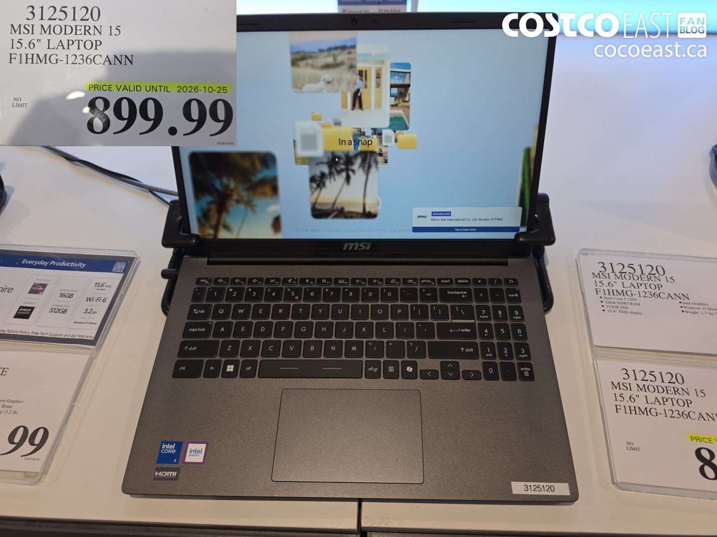 3125120 MSI MODERN 15 15.6