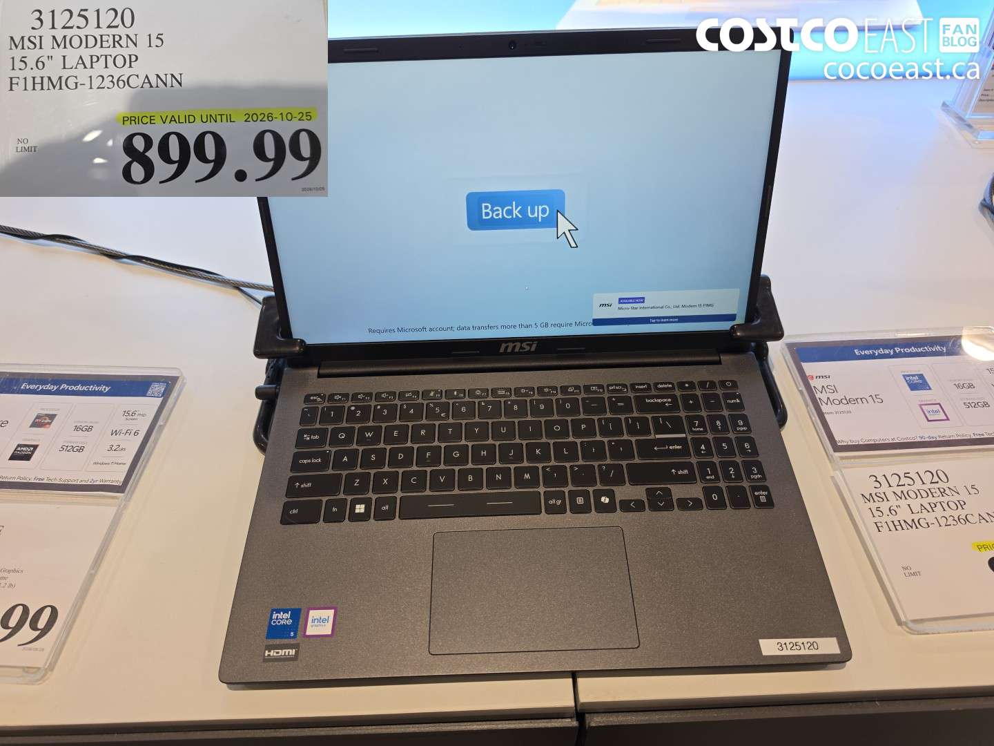 3125120 MSI MODERN 15 15.6