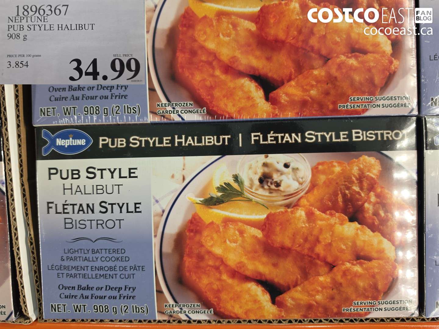 1896367 NEPTUNE PUB STYLE HALIBUT 908 G $34.99