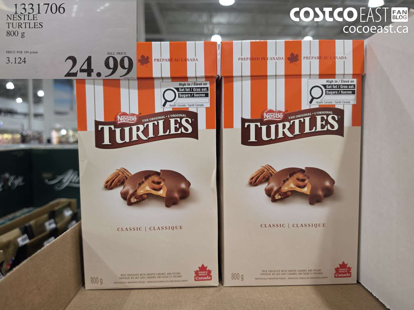 1331706 NESTLE TURTLES 800 G $24.99