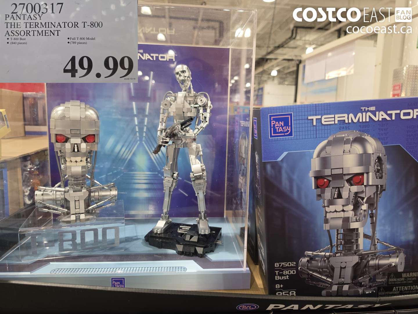 2700317 PANTASY THE TERMINATOR T-800 ASSORTMENT $49.99
