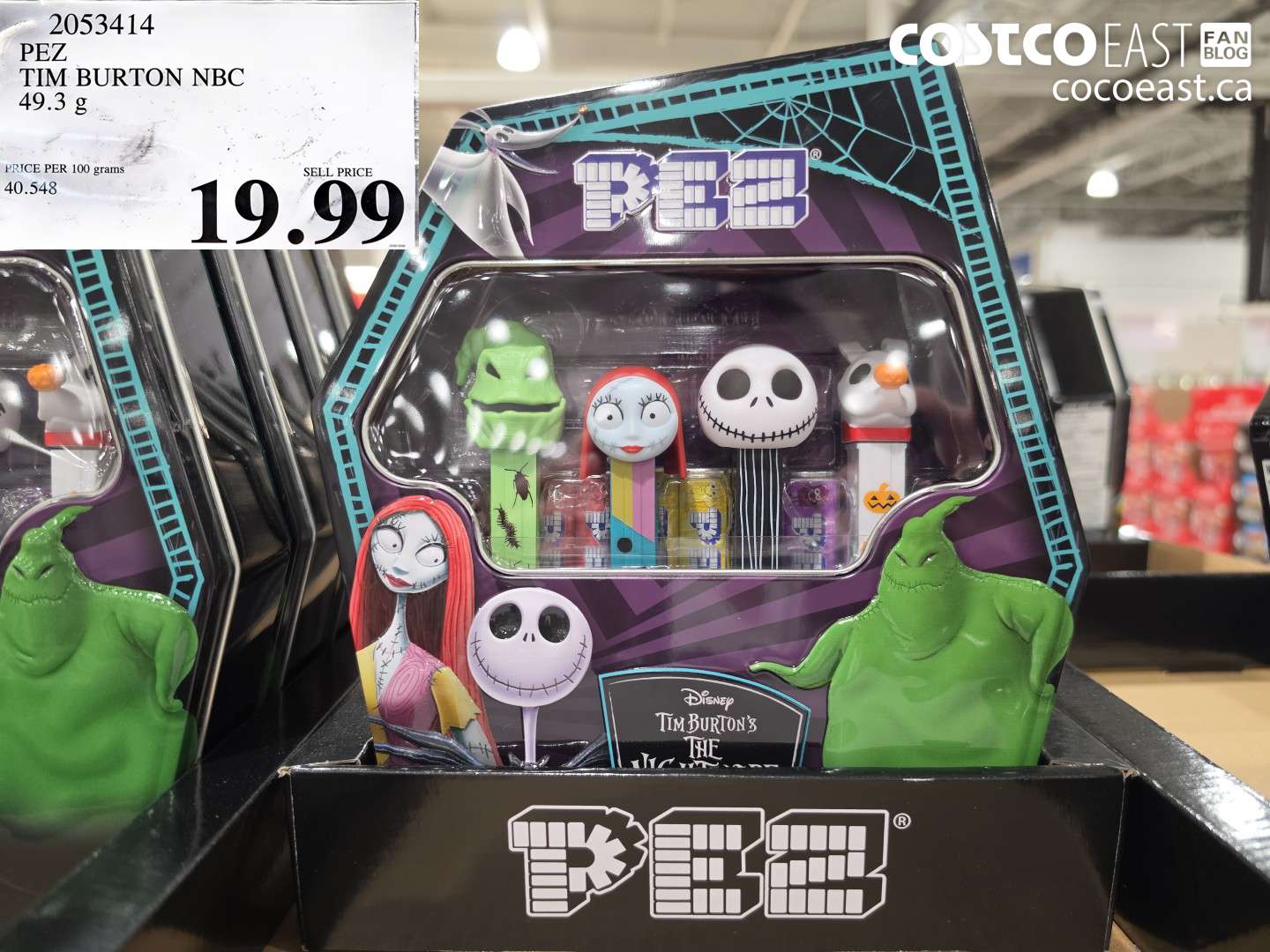 2053414 PEZ TIM BURTON NBC 49.3 G $19.99