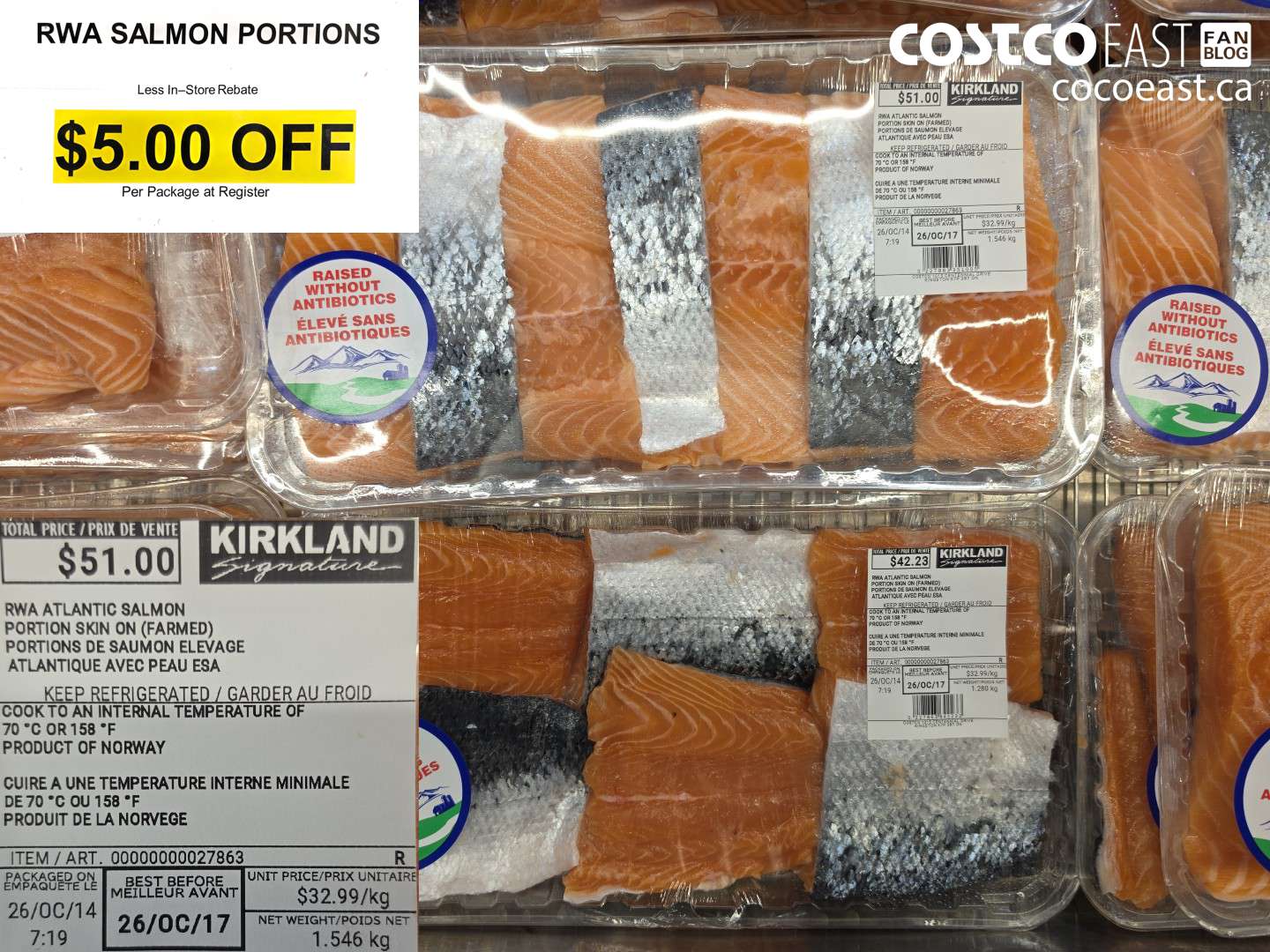 27863 RWA SALMON PORTIONS ($5.00 INSTANT SAVINGS)