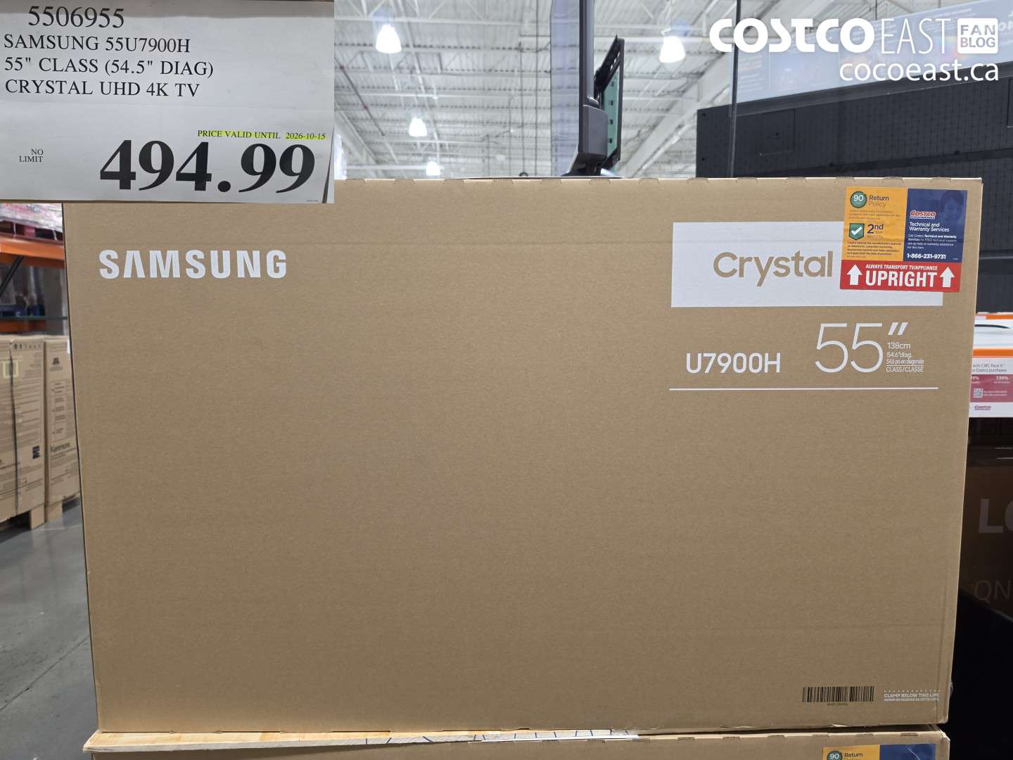 5506955 SAMSUNG 55U7900H 55