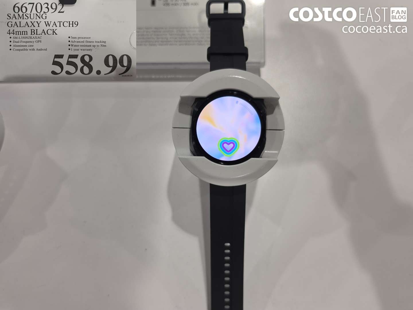 6670392 SAMSUNG GALAXY WATCH9 44MM BLACK $558.99