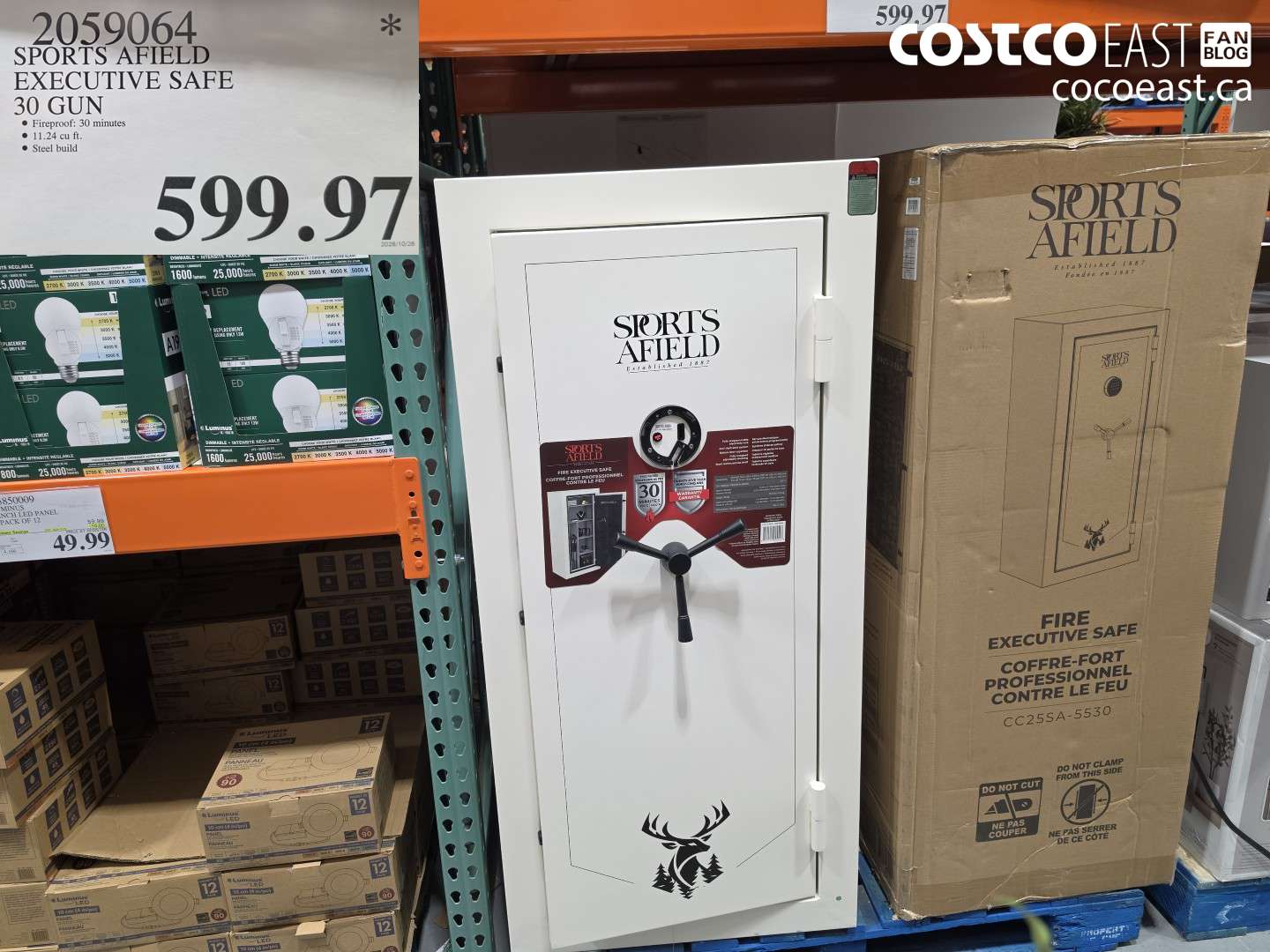 2059064 SPORTS AFIELD EXECUTIVE SAFE 30 GUN $599.97