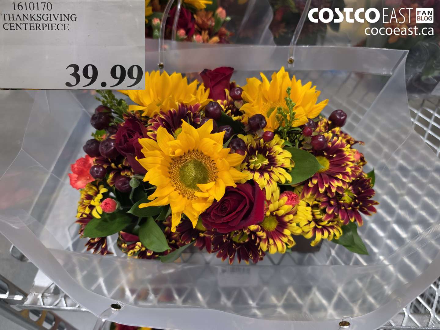1610170 THANKSGIVING CENTERPIECE $39.99