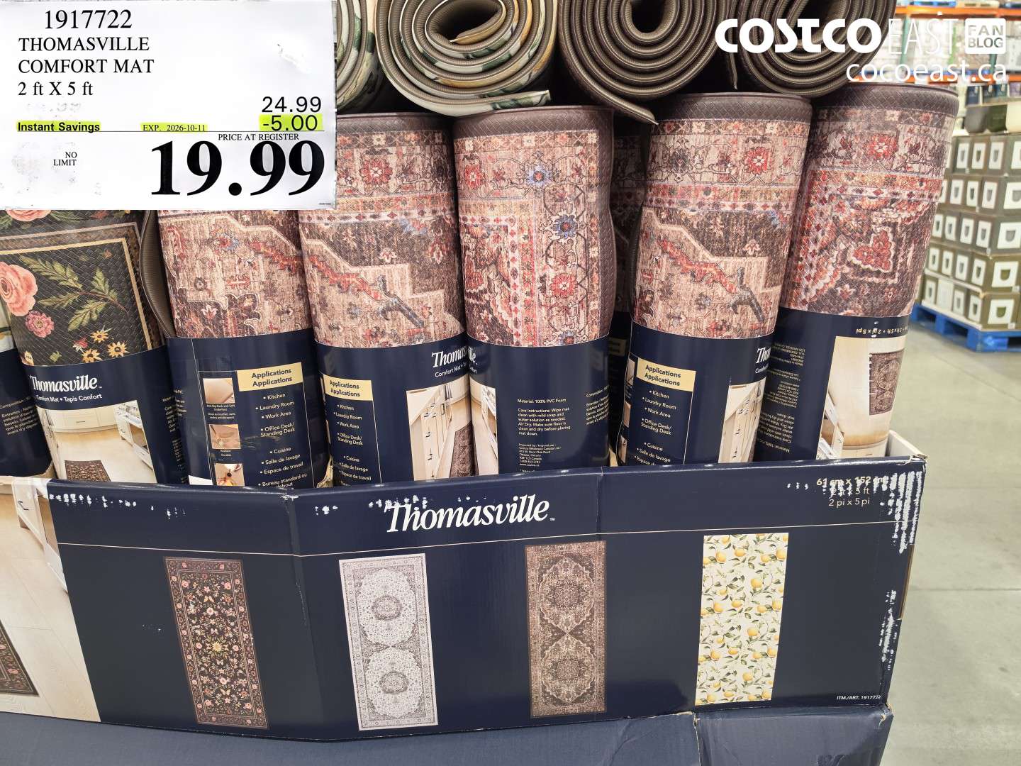1917722 THOMASVILLE COMFORT MAT 2 FT X 5 FT ($5.00 INSTANT SAVINGS EXPIRES ON 2026-10-11) $19.99
