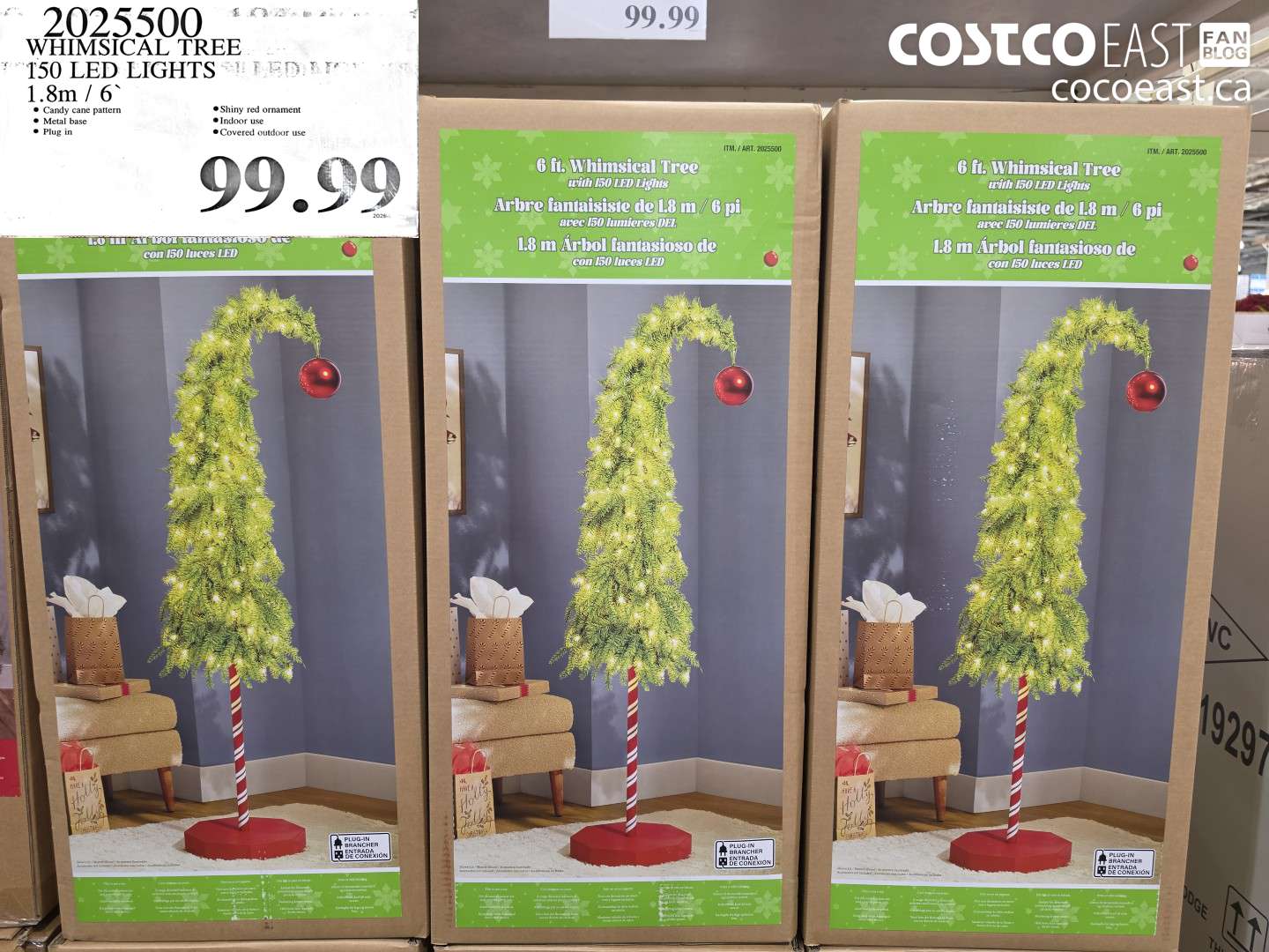 2025500 WHIMSICAL TREE 150 LED LIGHTS 1.8M / 6` $99.99