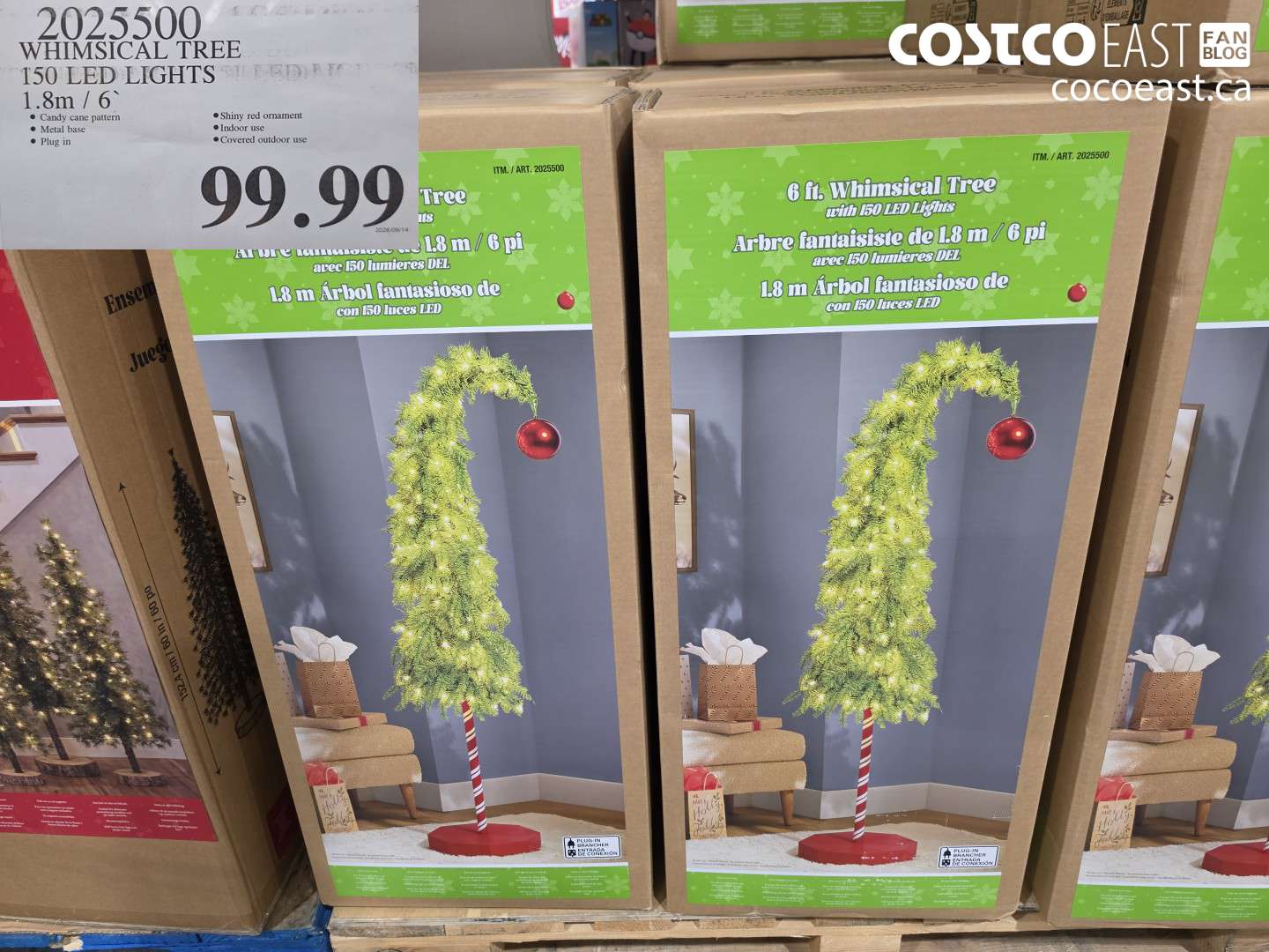 2025500 WHIMSICAL TREE 150 LED LIGHTS 1.8M / 6' $99.99