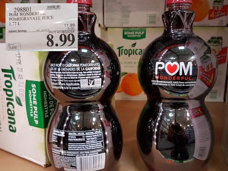 298801 POM WONDERFUL POMEGRANATE JUICE 1 77 L 3 00 INSTANT SAVINGS