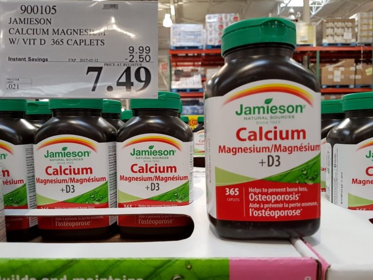 900105 JAMIESON CALCIUM MAGNESIUM W VIT D 365 CAPLETS 2 50 INSTANT