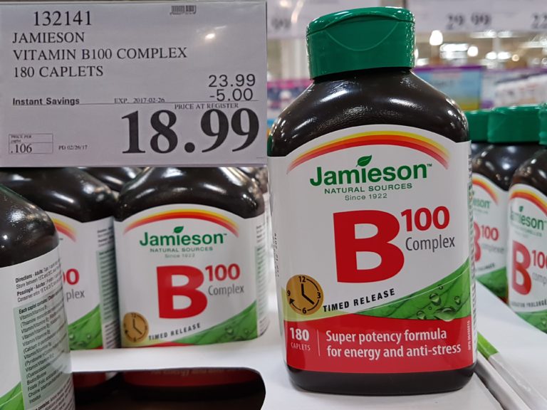 132141 JAMIESON VITAMIN B100 COMPLEX 180 CAPLETS 5 00 INSTANT SAVINGS EXPIRES ON 2017 02 26 18