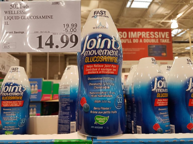 502146 WELLESSE LIQUID GLUCOSAMINE 1L 5 00 INSTANT SAVINGS EXPIRES ON