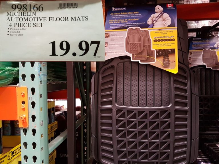 998166 MICHELIN AUTOMOTIVE FLOOR MATS 4 PIECE SET 19 97 Costco East