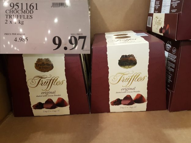 951161 CHOCMOD TRUFFLES 2 X 1 KG 9 97 - Costco East Fan Blog