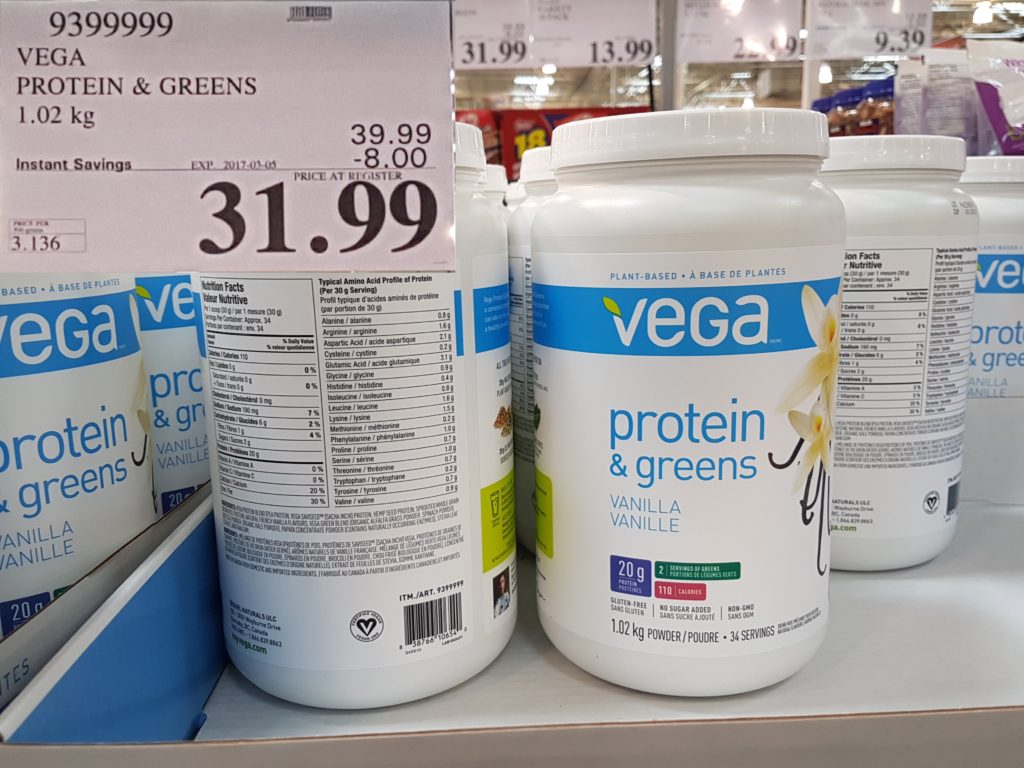 9399999 VEGA PROTEIN GREENS 1 02 KG 8 00 INSTANT SAVINGS EXPIRES ON