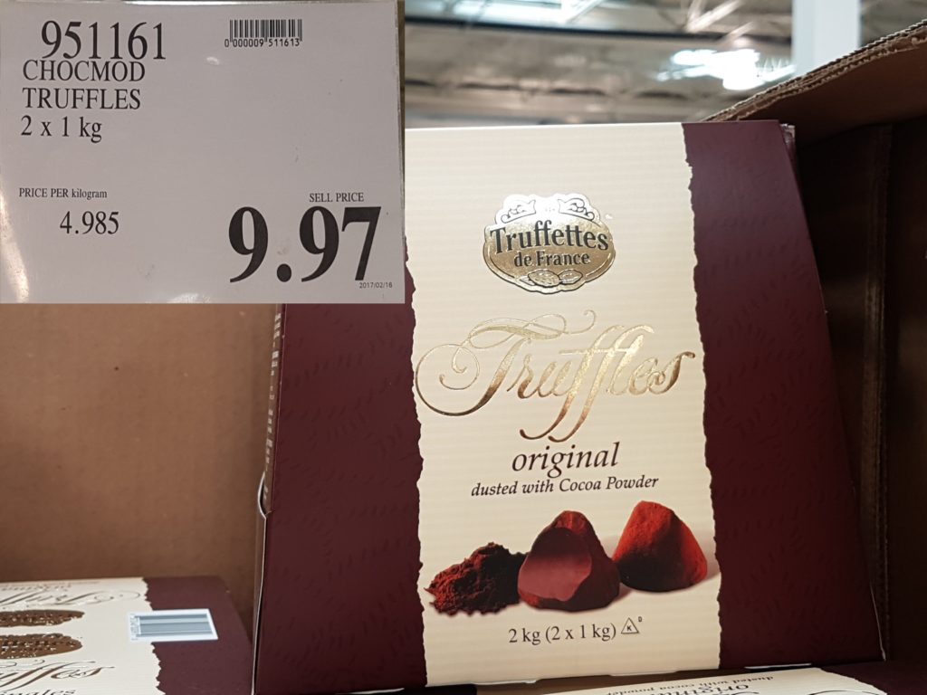 951161 CHOCMOD TRUFFLES 2 X 1 KG 9 97 Costco East Fan Blog