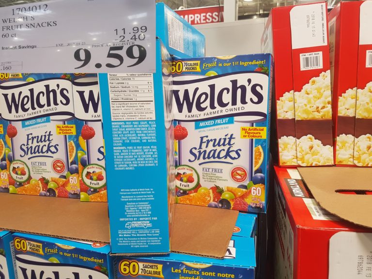 1704012 WELCH S FRUIT SNACKS 60 CT 2 40 INSTANT SAVINGS EXPIRES ON 2017