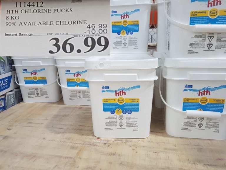 1114412 HTH CHLORINE PUCKS 8 KG 90 AVAILABLE CHLORINE 10 00 INSTANT SAVINGS EXPIRES ON 2017 05 1114412 HTH CHLORINE PUCKS 8 KG 90 AVAILABLE CHLORINE 10 00 INSTANT SAVINGS EXPIRES ON 2017 05