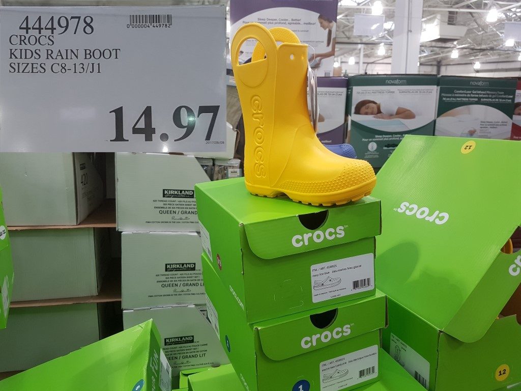 crocs rain boots costco