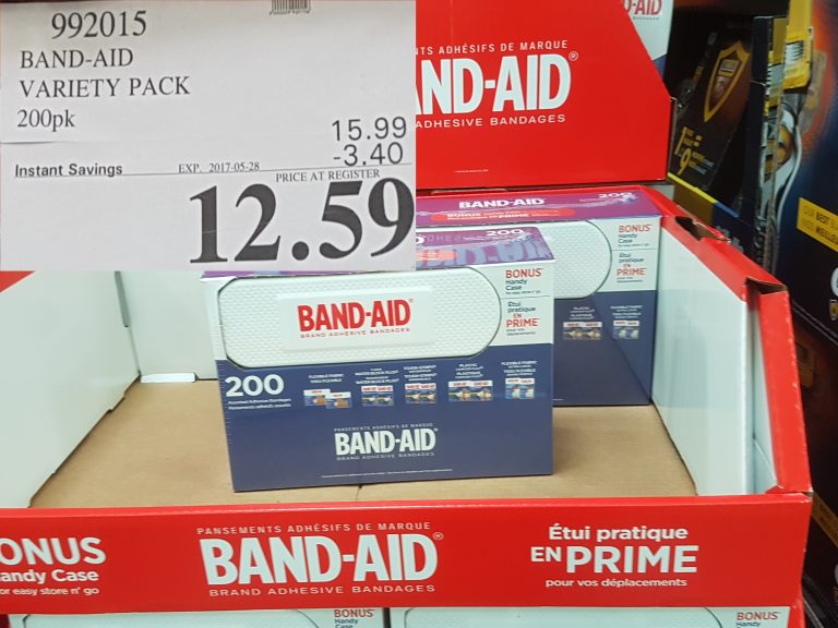 992015 BAND AID VARIETY PACK 200PK 3 40 INSTANT SAVINGS EXPIRES ON 2017