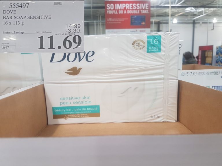 costco dove soap sensitive skin