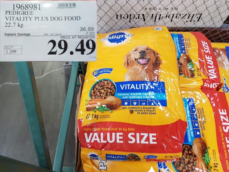1968981 PEDIGREE VITALITY PLUS DOG FOOD 22 7 KG 7 50 INSTANT SAVINGS EXPIRES ON 2017 06 04 29 49