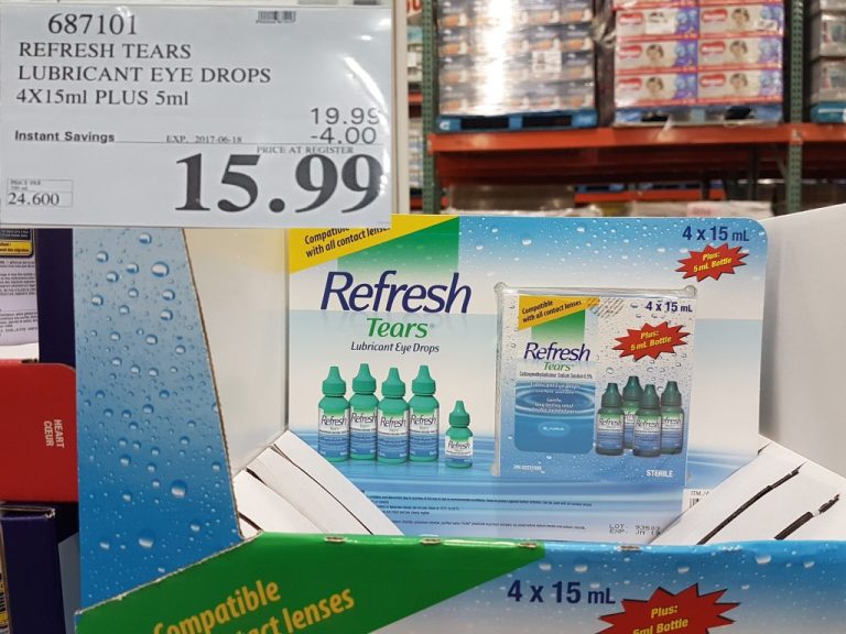 687101 REFRESH TEARS LUBRICANT EYE DROPS 4X15ml PLUS 5ml 4 00 INSTANT