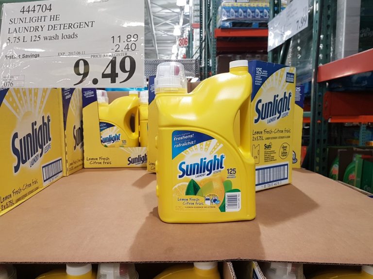 444704 SUNLIGHT HE LAUNDRY DETERGENT 5 75 L 125 WASH LOADS 2 40 INSTANT