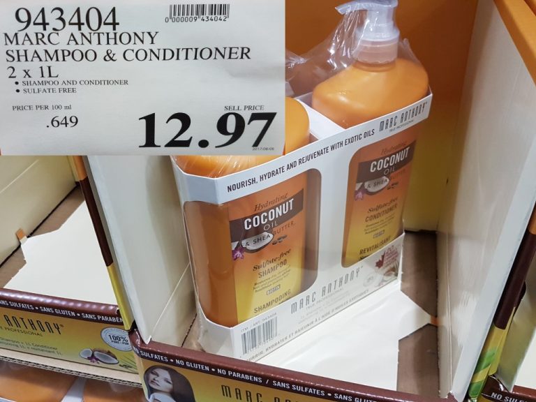 943404 MARC ANTHONY SHAMPOO CONDITIONER 2 X 1L 12 97 Costco East Fan Blog
