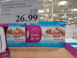 novaform sensicool pillow