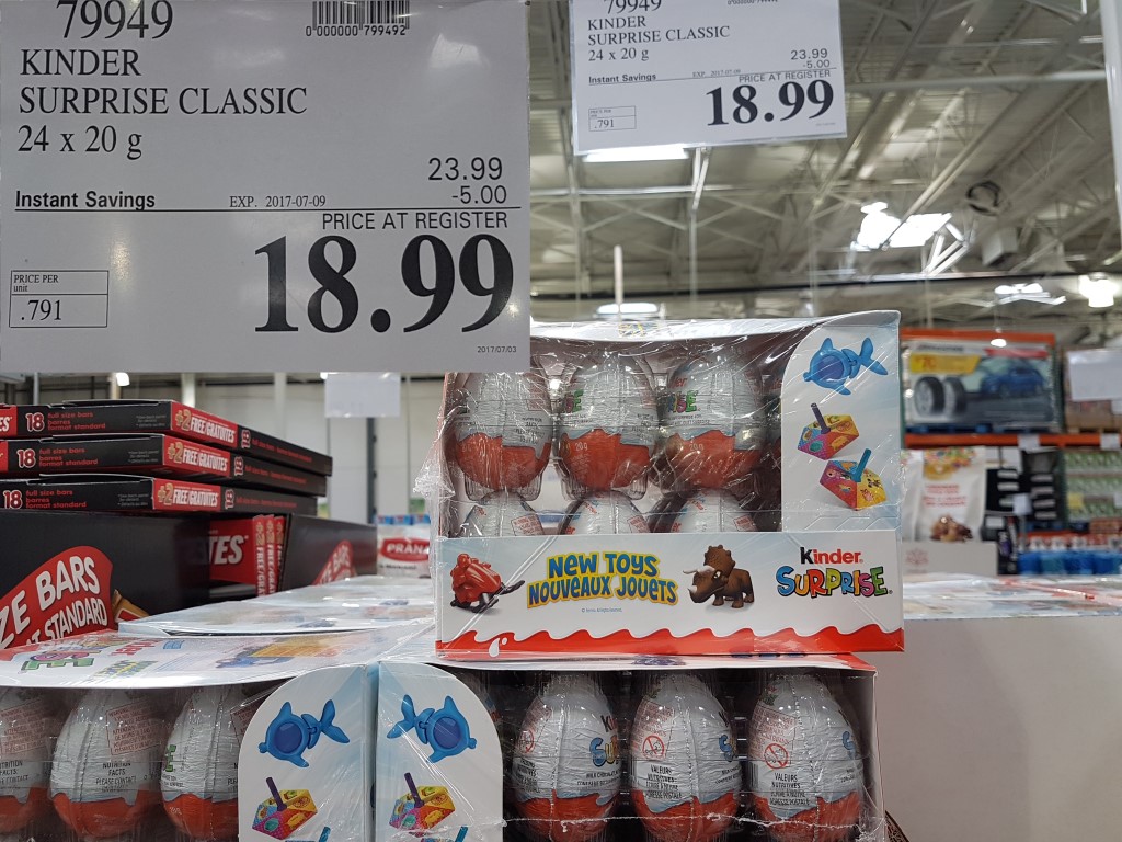 79949 KINDER SURPRISE CLASSIC 24 X 20 G 5 00 INSTANT SAVINGS EXPIRES ON 79949 KINDER SURPRISE CLASSIC 24 X 20 G 5 00 INSTANT SAVINGS EXPIRES ON