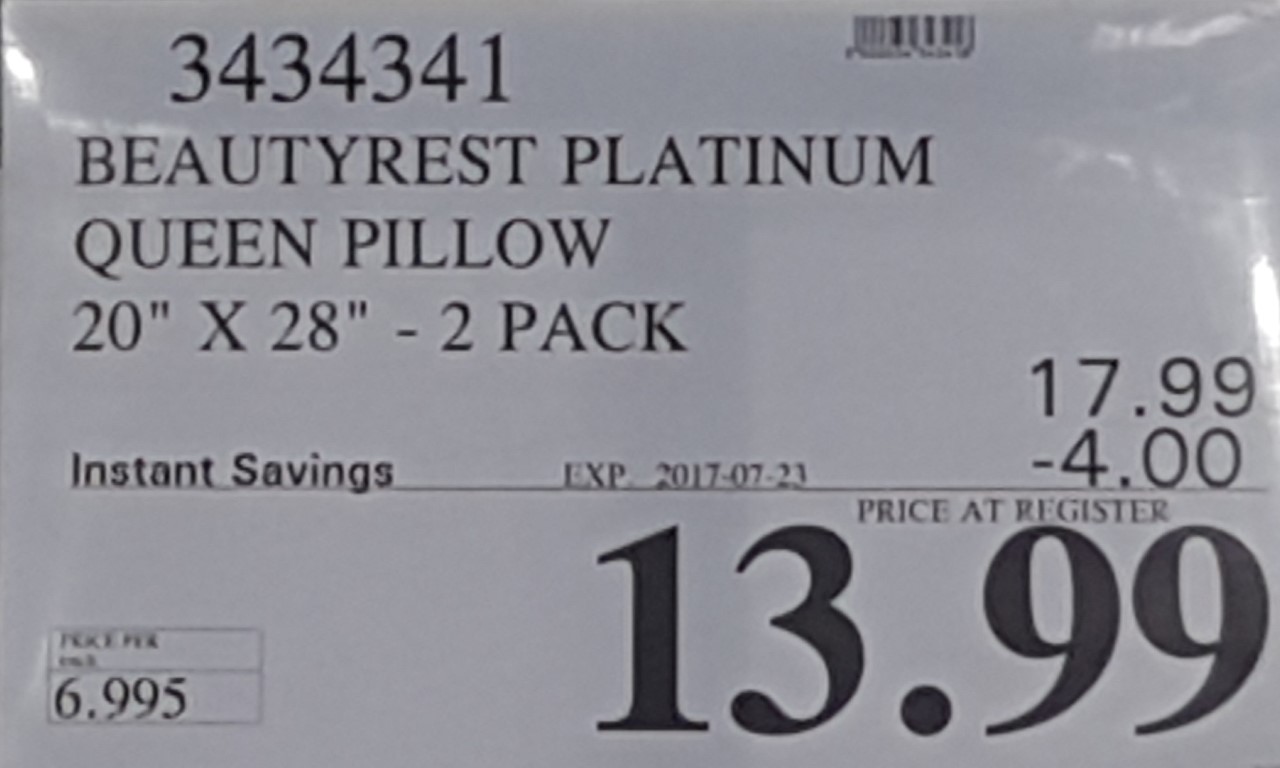 beautyrest platinum mattress queen pillow top