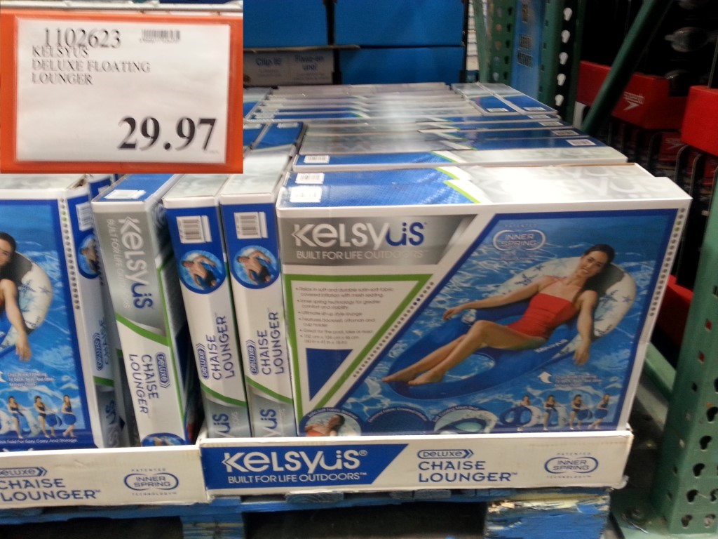 Kelsyus floating lounger costco hot sale