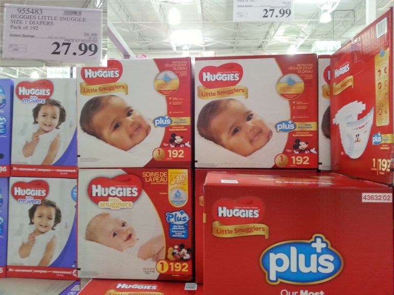 955483 HUGGIES LITTLE SNUGGLE SIZE 1 DIAPERS Pack of 192 9 00 INSTANT