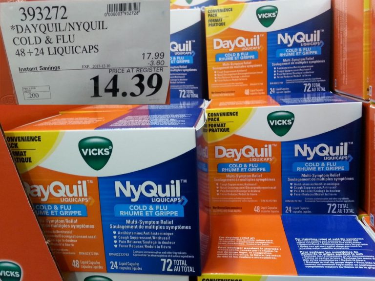 393272 DAYQUIL NYQUIL COLD FLU 48 24 LIQUICAPS 3 60 INSTANT SAVINGS