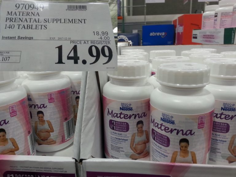 970949 MATERNA PRENATAL SUPPLEMENT 140 TABLETS 4 00 INSTANT SAVINGS