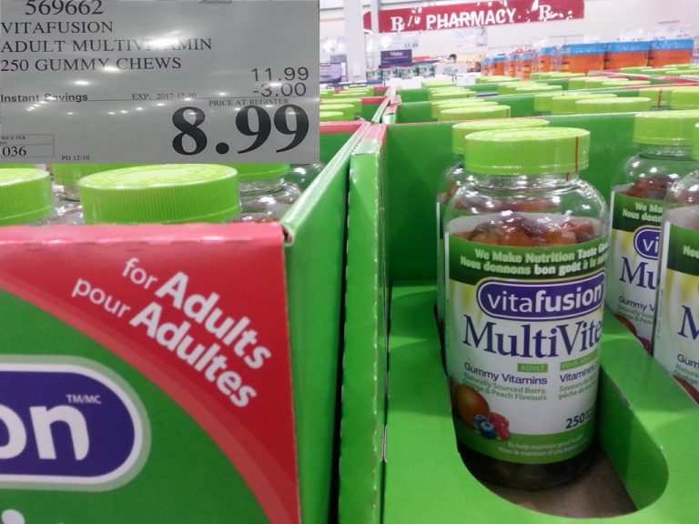 569662 VITAFUSION ADULT MULTIVITAMIN 250 GUMMY CHEWS 3 00 INSTANT