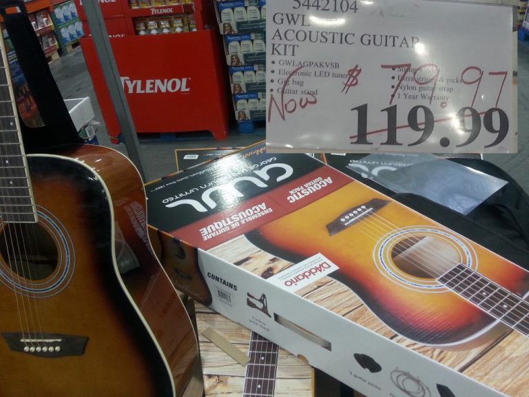5442104 GWL ACOUSTIC GUITAR KIT 79 97 Costco East Fan Blog