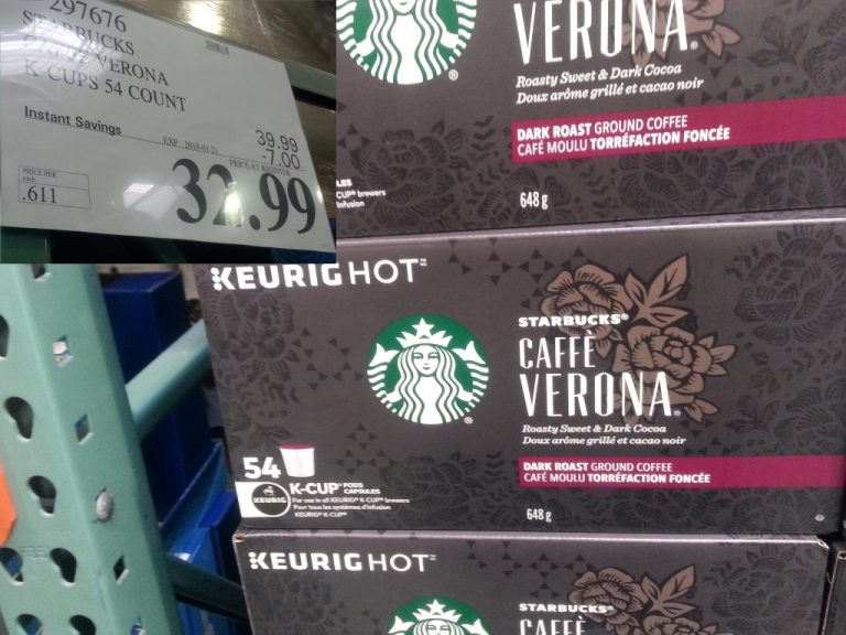 starbucks caffe verona k cups
