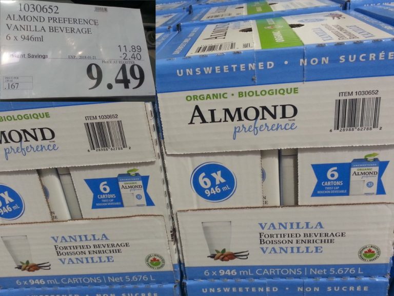 1030652 ALMOND PREFERENCE VANILLA BEVERAGE 6 X 946ML 2 40 INSTANT