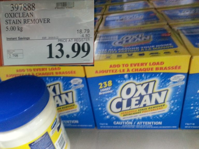 397888 OXICLEAN STAIN REMOVER 5 00 KG 4 80 INSTANT SAVINGS EXPIRES ON