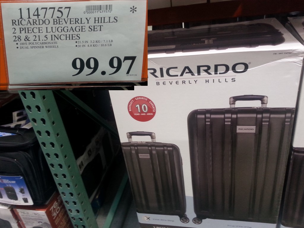 2-Piece Luggage Set  Ricardo Beverly Hills