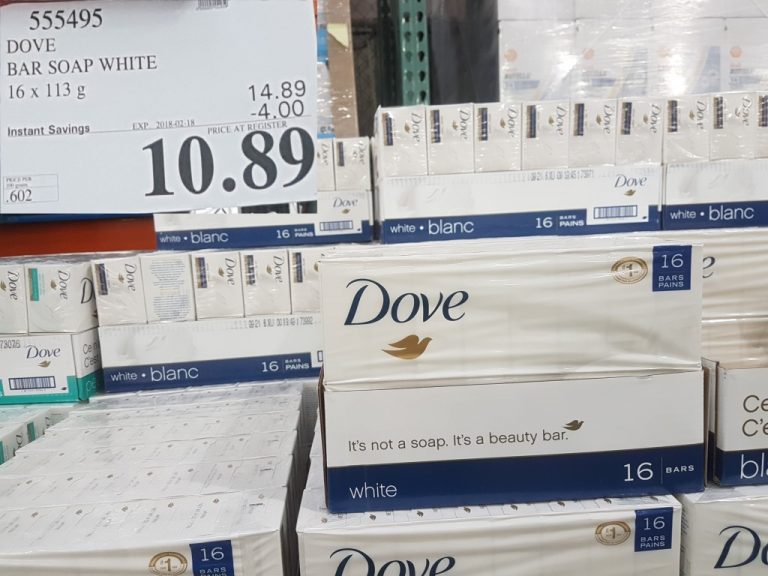 555495 DOVE BAR SOAP WHITE 16 X 113 G 4 00 INSTANT SAVINGS EXPIRES ON